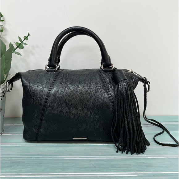Rebecca Minkoff Bags Rebecca Minkoff Black Leather Crossbody Poshmark